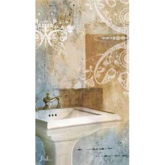 Bathroom & Ornaments II Poster Print by Patricia Pinto, 12 x 18 - Small