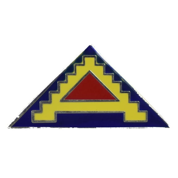 7TH ARMY HAT PIN