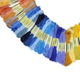 thumbnail image 4 of Hand-embroidered Weave Cross Stitch Thread Polyester Cotton Embroidery Thread Rainbow Color Hand Embroidery Braided Thread, 4 of 8