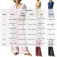 thumbnail image 3 of BRELIL Women Plus Size Two Piece Outfits V Neck Short Sleeve Tee Wide Leg Pants Casual Lounge Set Solid Boho Vacation Travel Loose Tracksuit, Sky Blue 3XL, 3 of 6