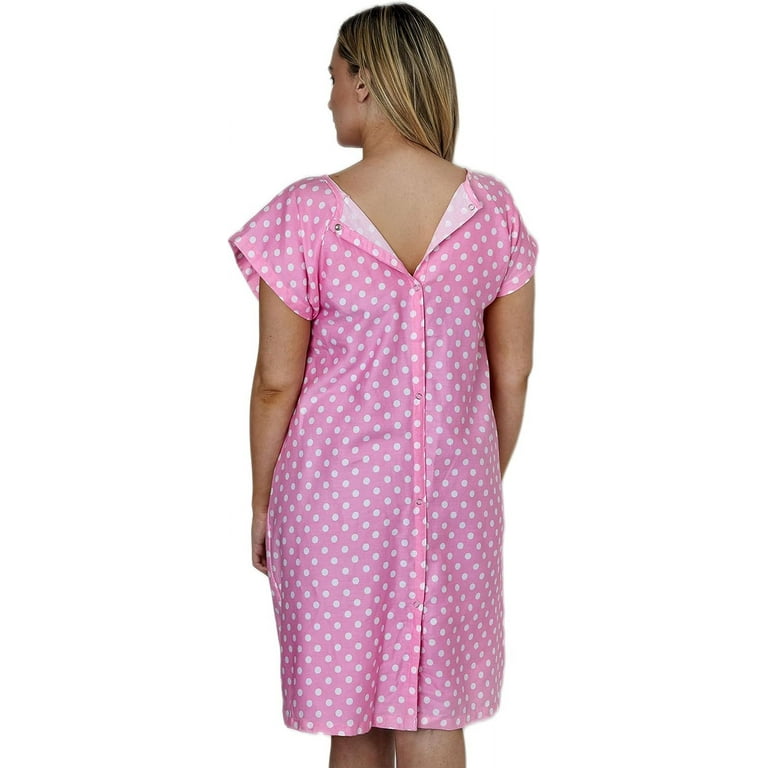 Magnus Care Hospital Gown for Women, Labor and Delivery Gown, S-M