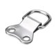 thumbnail image 4 of FOMIYES 25Ud Gancho Para Cuadros Con Doble Orificio D-Ring De Metal Color Plata Con Tornillos, 4 of 8