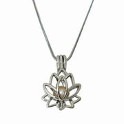 Northern Response Precious Pearl Lotus Necklace