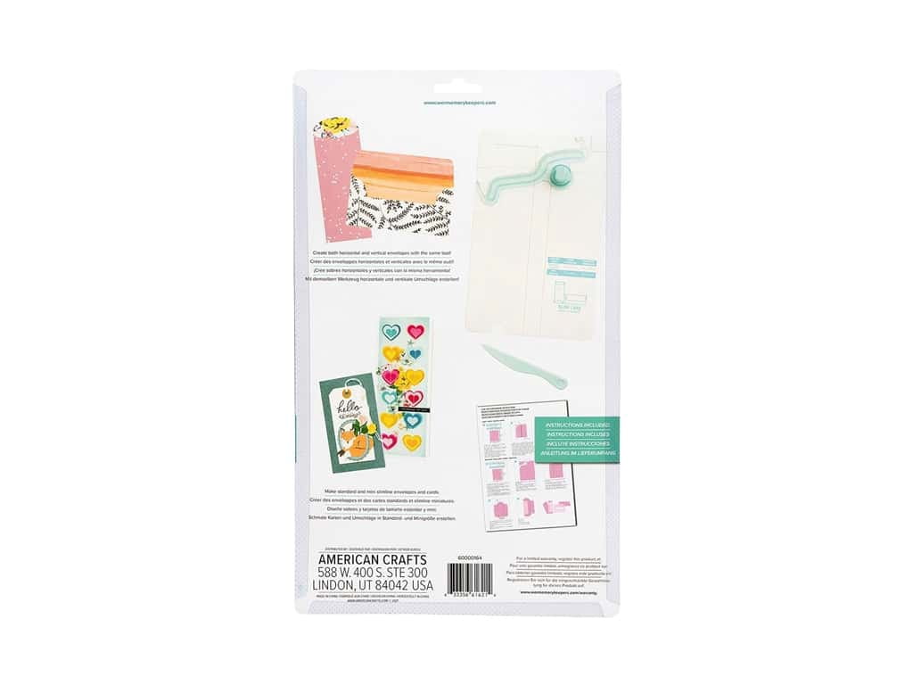 We R Memory Keepers Punch Board-Slimline Card