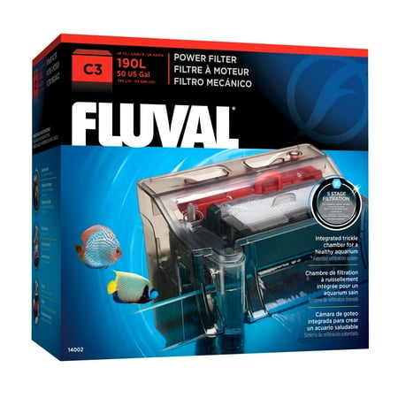 UPC: 0015561140027 | Fluval C3 Power Filter – 5 Stage Filtration