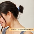thumbnail image 5 of Scunci No Damage Hosiery Ponytail Hair Ties, Multicolor, 12 Count, 5 of 9