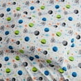 thumbnail image 3 of Kute Kids 4-Piece Ultra Soft Busy Galaxy Multicolor Microfiber Woven Sheet Set, Full, 3 of 7