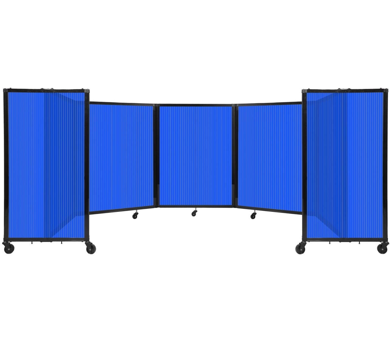 Versare Polycarbonate Room Divider 360 Portable Wall Partition