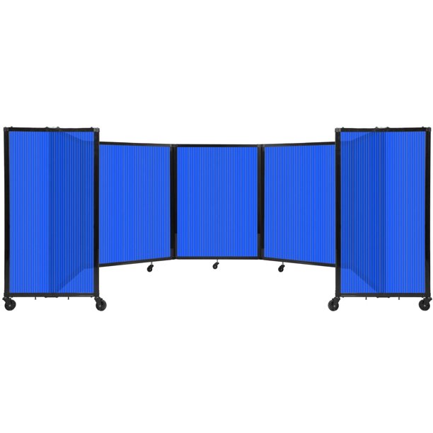 Versare Polycarbonate Room Divider 360 Portable Wall Partition