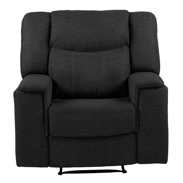 Sillón Reclinable Mecedora Konrads 1 Plaza Negro