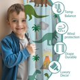 thumbnail image 3 of Blackout Kids Curtains,Dinosaurs Volcano Light Blue Pattern Childrens Insulated Curtains Set Of 2,Bedroom Essentials,Toddler Room Decor 42"x54", 3 of 5