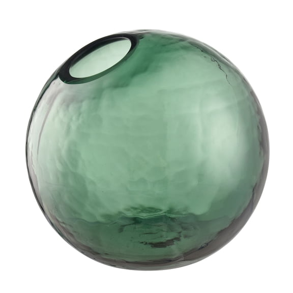 Elk Home Calla Mid Century Modern Vase in Forest Green Finish