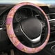 thumbnail image 5 of Fotbe Abstract Pink Gold Splash Funda para Volante Universal de 15 pulgadas, Accesorios para Auto para Hombre y Mujer, Protector de Volante Cómodo para SUV y Sedán, 5 of 6