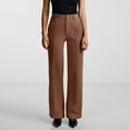 thumbnail image 2 of Women's Elastic Button Knit Wide Leg Loose Fit Casual Pants - Comfortable, Versatile & Machine Washable, 2 of 4
