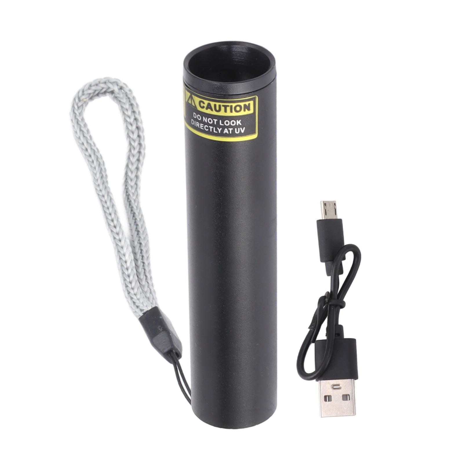 Small Flashlight, Blacklight Flashlight LED Mini Ultraviolet Torches, USB Black Light Zoomable Detector for Dog Cat Pet Urine, Stain,Bed Bugs