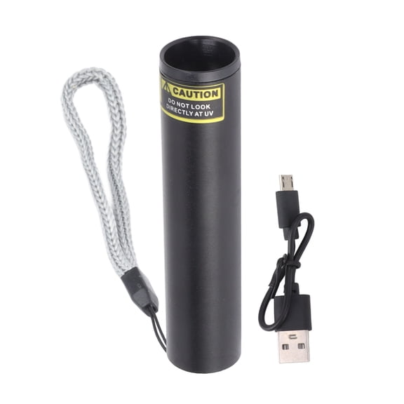 3W 365nm Small UV Flashlight USB Rechargeable Led Ultraviolet Flashlight Pet Urine Detector for Dog Cat Urine Dry Stains