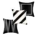 thumbnail image 2 of Set de 3 Cojines Decorativos Coprire 45 x 45 cm Negro, 2 of 8