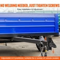 thumbnail image 3 of VEVOR Adjustable Trailer Coupler 5-Position Channel Bracket Kit 2-5/16" 15000LBS, 3 of 9