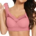 thumbnail image 3 of beishanbush Clothing 2025 Bra Under $5 Sports Bras for Women Large Bust High Support No Underwire Bra Plus Size Supportive Bra Breathable Padded Bra, 3 of 3