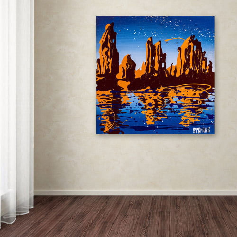 Trademark Fine Art "Lake Powell 02" Canvas Art by Roderick Stevens