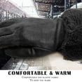thumbnail image 3 of Whiteleopard Women winter Gloves Touchscreen Warm Plain Gloves- Touch Screen Texting for Phone, 3 of 7