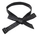 thumbnail image 3 of Cinturón de chaqueta de plumas, faja de moda, cinturón de abrigo de plumas para accesorio de ropa de invierno Negro brillante, 3 of 8