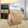 thumbnail image 6 of [1500 Count] Small Brown Kraft Paper Bag (3 lb) Small - Paper Lunch Bags, Small Snacks, Gift Bags, Grocery, Merchandise, Party Bags (4-3/4" x 2-15/16" x 8-9/16) (3 Pound Capacity) by EcoQuality, 6 of 6