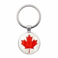 thumbnail image 1 of Canadian Souvenir Keychain Durable Metal Carabiner Clip For Keys Luggage Backpack And Giving, 1 of 4