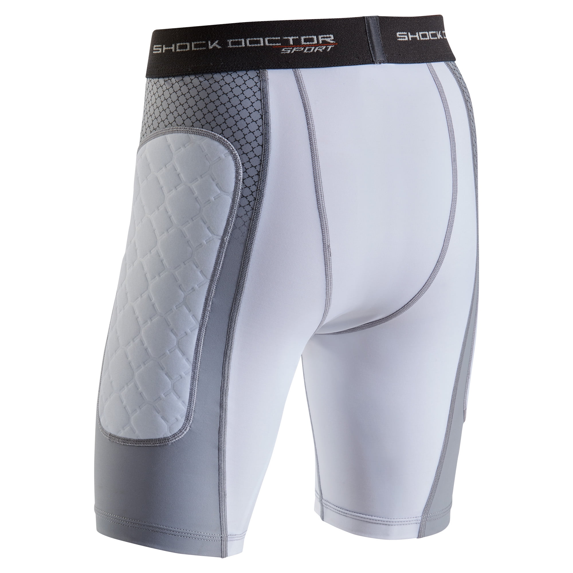 Details about   Shock Doctor Sport 5 Pad Impact Shorts PADS Hip Thigh and Tailbone Youth Large.  