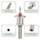 thumbnail image 4 of Juego de brocas avellanadoras ANGGREK HRC50-54 con estuche para metal, 4 of 8