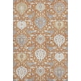 thumbnail image 2 of Addison Rugs Mayfield Premium Machine Washable Traditional Damask Copper Rectangle Rug, 5' x 7'6", 2 of 6