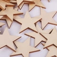 thumbnail image 6 of 125 Pieces Assorted Natural Unfinished Blank Wood Wooden DIY Crafts, 6 of 6