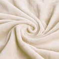 thumbnail image 2 of TL Care Heavenly Soft Chenille Fitted Mini Crib Sheet 24" x 38", Warm and Cozy Chenille Portable Sheet, Cream, for Boys and Girls, Fits Most Pack N Play Mattresses, 2 of 3