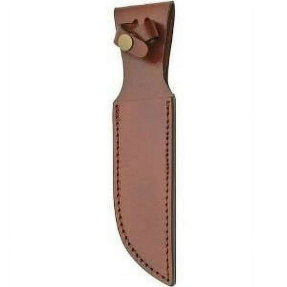 SZCO Supplies Brown Leather Sheath – Fits Fixed Blades up to 6”
