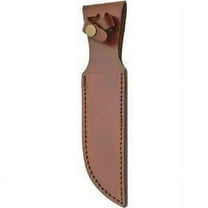 SZCO Supplies Brown Leather Sheath – Fits Fixed Blades up to 6”