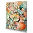 thumbnail image 2 of DESIGN ART Designart "The Geometry Of Color" Modern Geometric Canvas Wall Art 34 in. wide x 44 in. high, 2 of 5