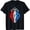 n-205Black924, variant on CUSTG T-Shirts Men's USA 250th Anniversary O-Neck Short Sleeve T Shirt Celebrate America's 250th Anniversary Comfort 1776-2026 4th Of July Tops