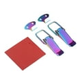 thumbnail image 2 of Clip de bloqueo del capó, cerradura del capó del automóvil de color morado, cerradura del pestillo del capó, clip de bloqueo del capó, características mejoradas, 2 of 7