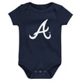 thumbnail image 4 of Infant Fanatics Atlanta Braves Fan Pennant 3-Pack Bodysuit Set, 4 of 4