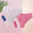 thumbnail image 7 of Disposable , Non Woven Fabric Healthy Mid Waist Design Panties, for SPA Men , White, 7 of 7