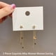 thumbnail image 2 of Pendientes de 2 Piezas Minnieouse Estrella Luna Borla Larga, 2 of 6