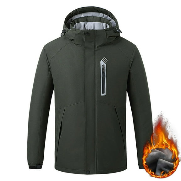 Heated Performance Shell Jackets Winter Eight-zone USB Third Gear Heating Constant Electric Ski Keep Warm Thickening Jacket Heating Winter Coat for Men and Women