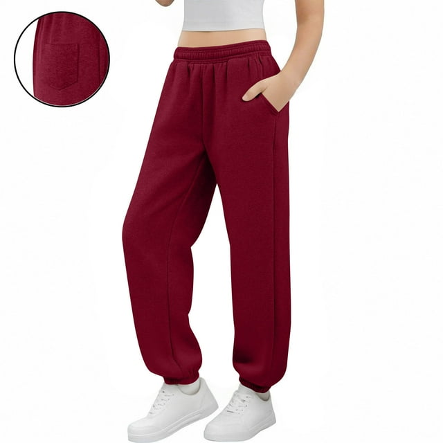 Pantalones largos para niños, pantalones deportivos para correr, pantalones largos de entrenamiento informales, pantalones deportivos para niñas