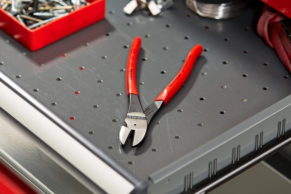 KNIPEX Tools 74 01 200, 8-Inch High Leverage Diagonal Cutters