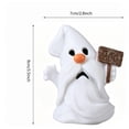 thumbnail image 3 of DefiDgd Pumpkin Ghost Flickering Night Light,Battery Operated Flameless Electronic Lamp for Halloween Home Tiered Tray Mantel Party Table Centerpiece Decor(E), 3 of 5