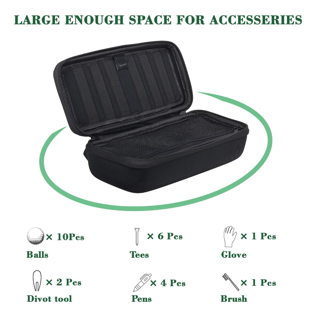 WINDLAND Golf Valuables Protective Box Small Pouch Organizer Bag Golf Accessory Case