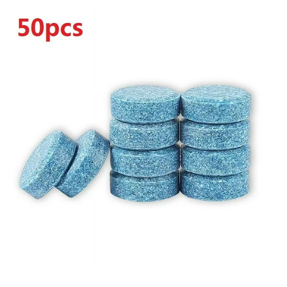 Car Windshield Washer Fluid Concentrated Tablets Solid Effervescent Wiper Tablet for Car Room Kitchen Window Glass Cleaning