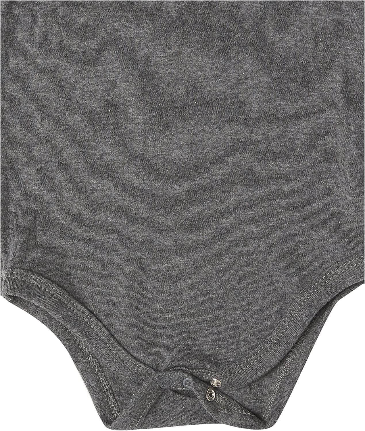 Hudson Baby Cotton Long-Sleeve Bodysuits, 7-Pack, Newborn-24 Months