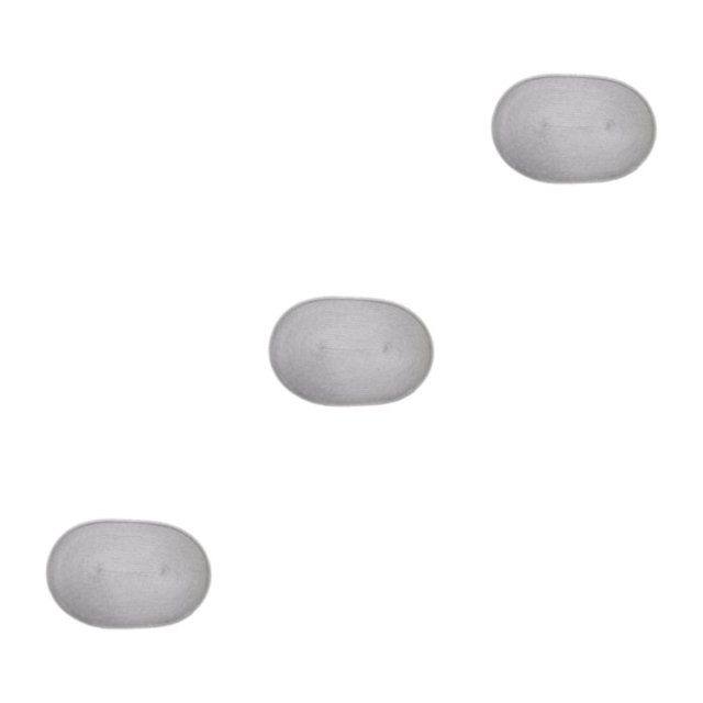 relayinert Wide Application Bowl Dish Pad Mat Waterproof And Easy To Clean Place Mat For Dining Table Waterproof Set Place Mat light gray 3Set