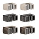 thumbnail image 1 of Soporte de Pared para Escobas, Organizador de Trapeadores para Colgar en la Pared, para Jardín, Cocina, Garaje, 6 Piezas, 3 Colores, 1 of 5